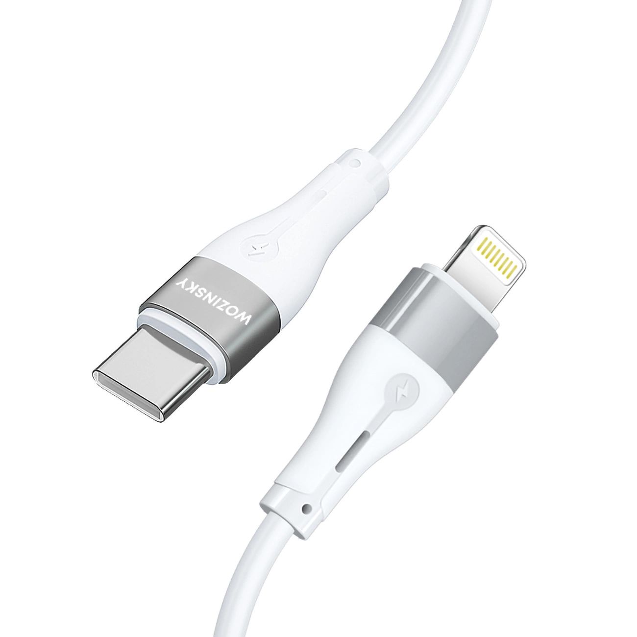 Kabel Wozinsky Wstcl1 Lightning / Usb-C Pd 27W 1 M - Biały