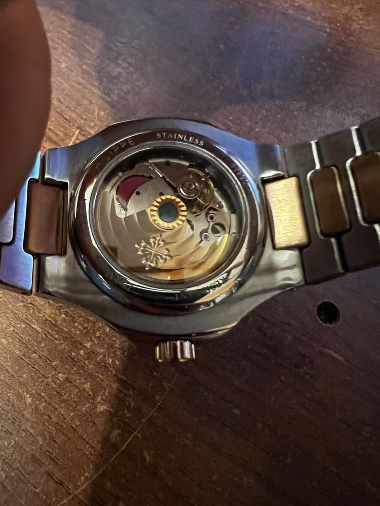 Patek Philippe nautilus niebieski automatyczny