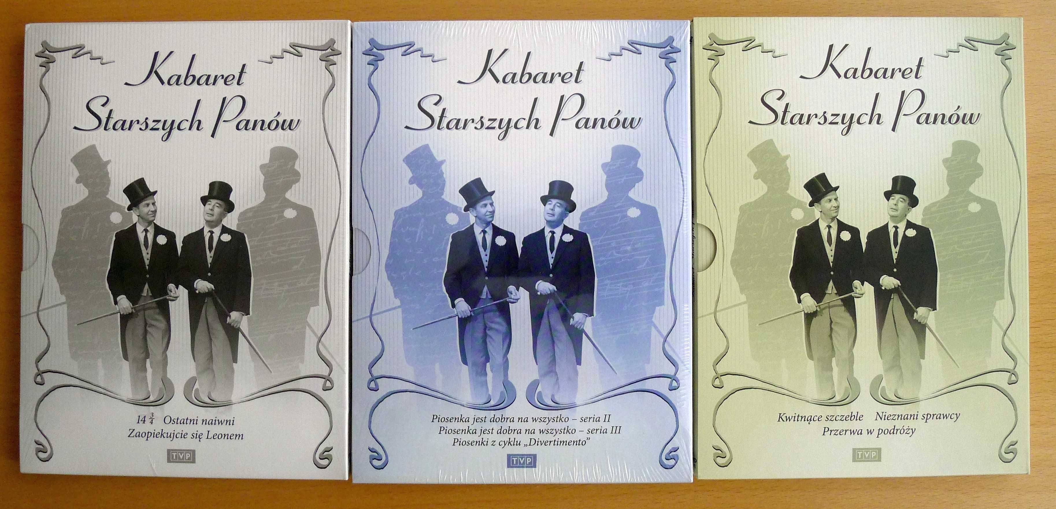 Kabaret Starszych Panów DVD x 3