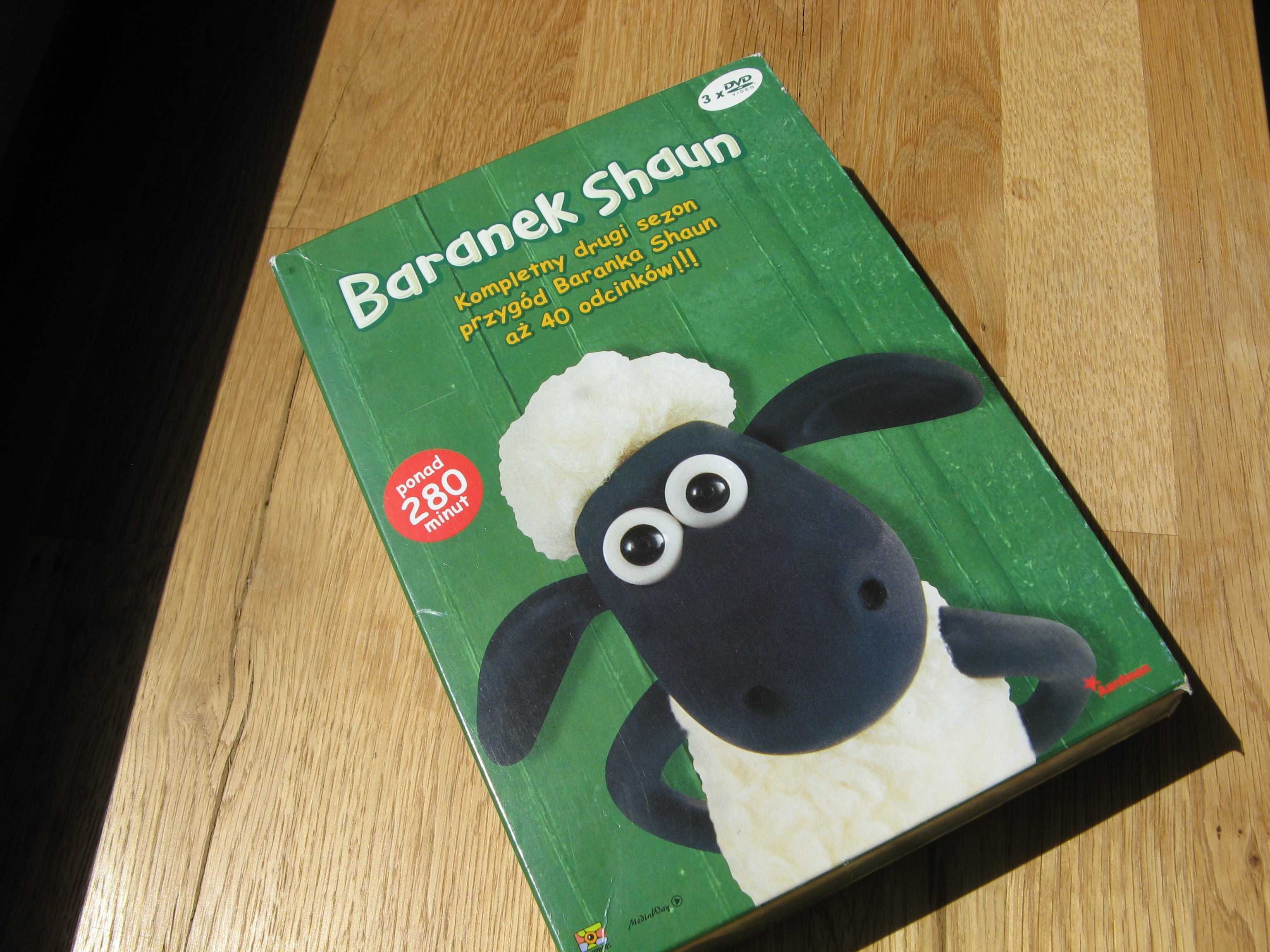 Baranek Shaun bajka DVD DRUGA SERIA