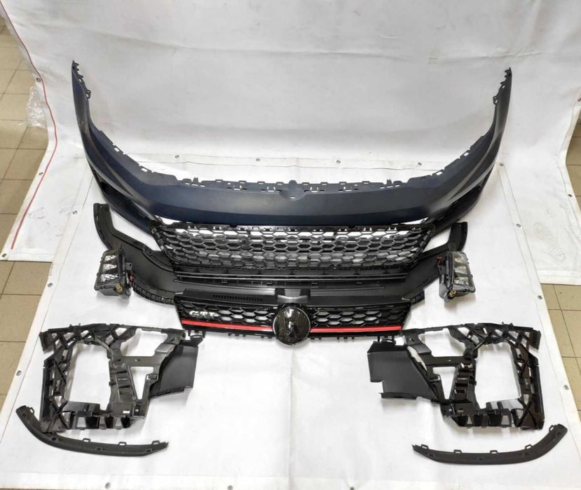 GOLF 7 VII GTI Гольф7 Комплект Решітка Радіатора Решетка ПТФ Спойлер