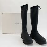 Calvin Klein YW0YW00741 Czarne buty damskie zimowe, kalosze rozmiar 40