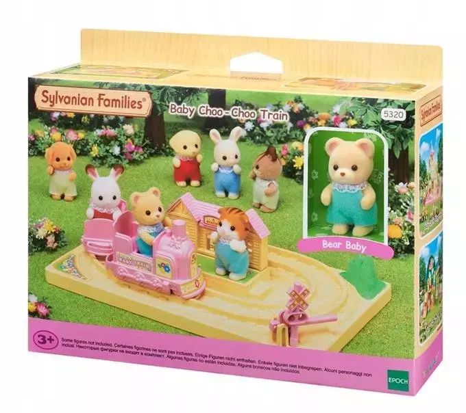 Sylvanian Families. Przedszkolna lokomotywa. Epoch