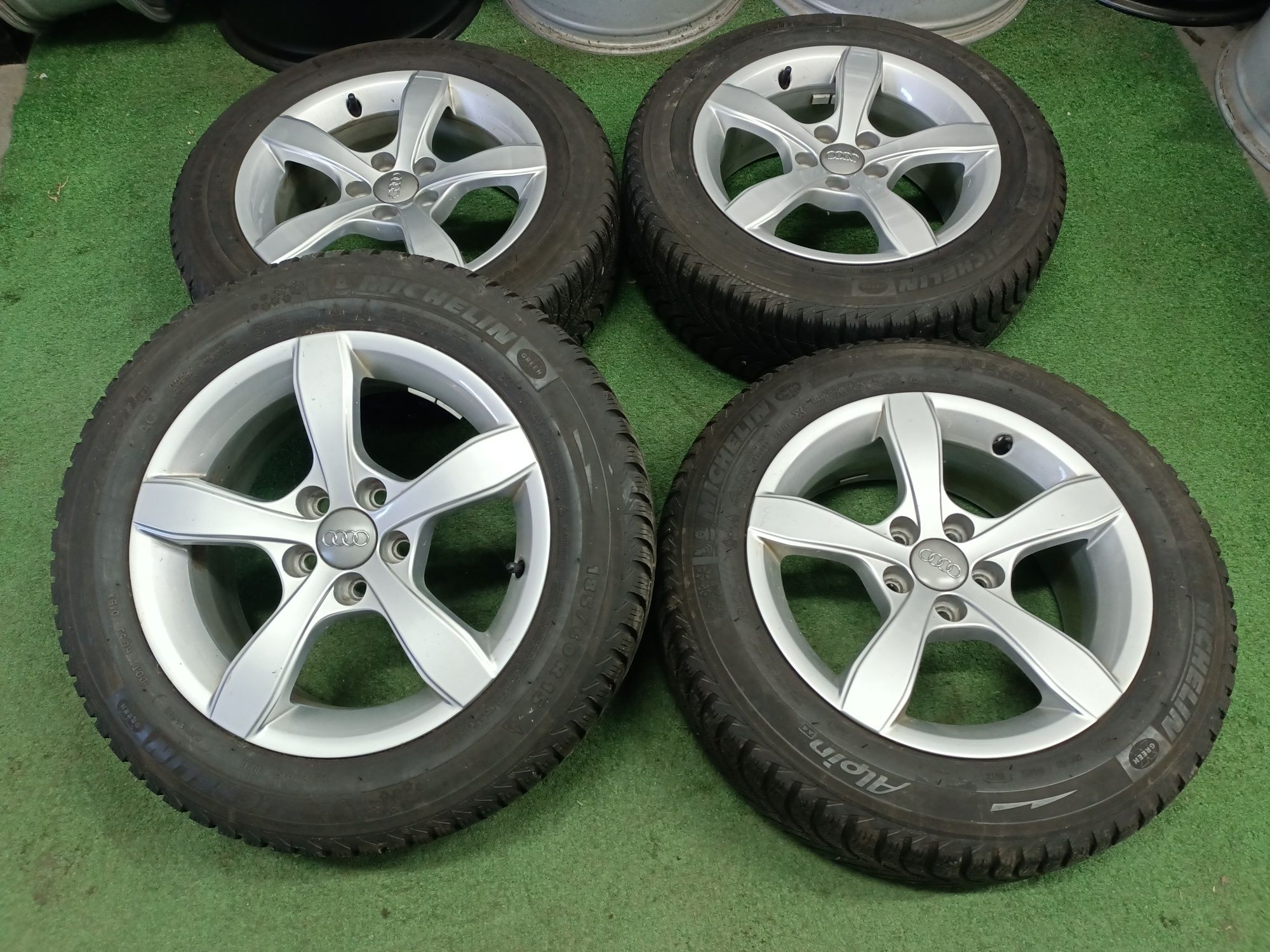 Koła 15" felgi 5x100 et29 opony 185/60/15 Audi a1 VW Polo Fox Seat