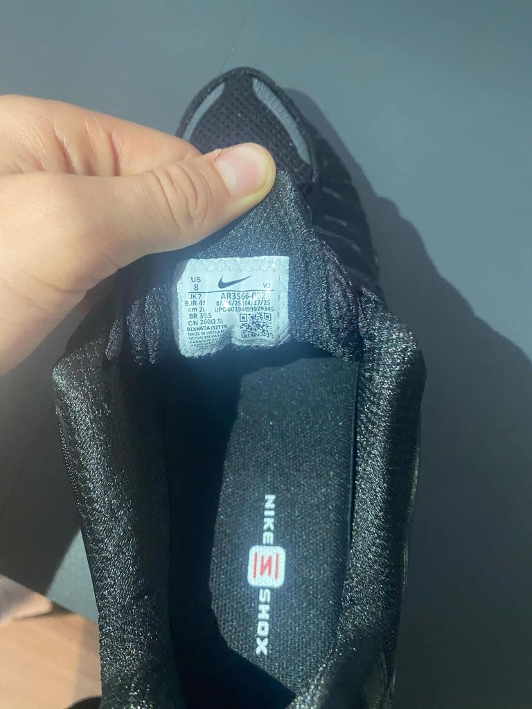 Nike shox czarne
