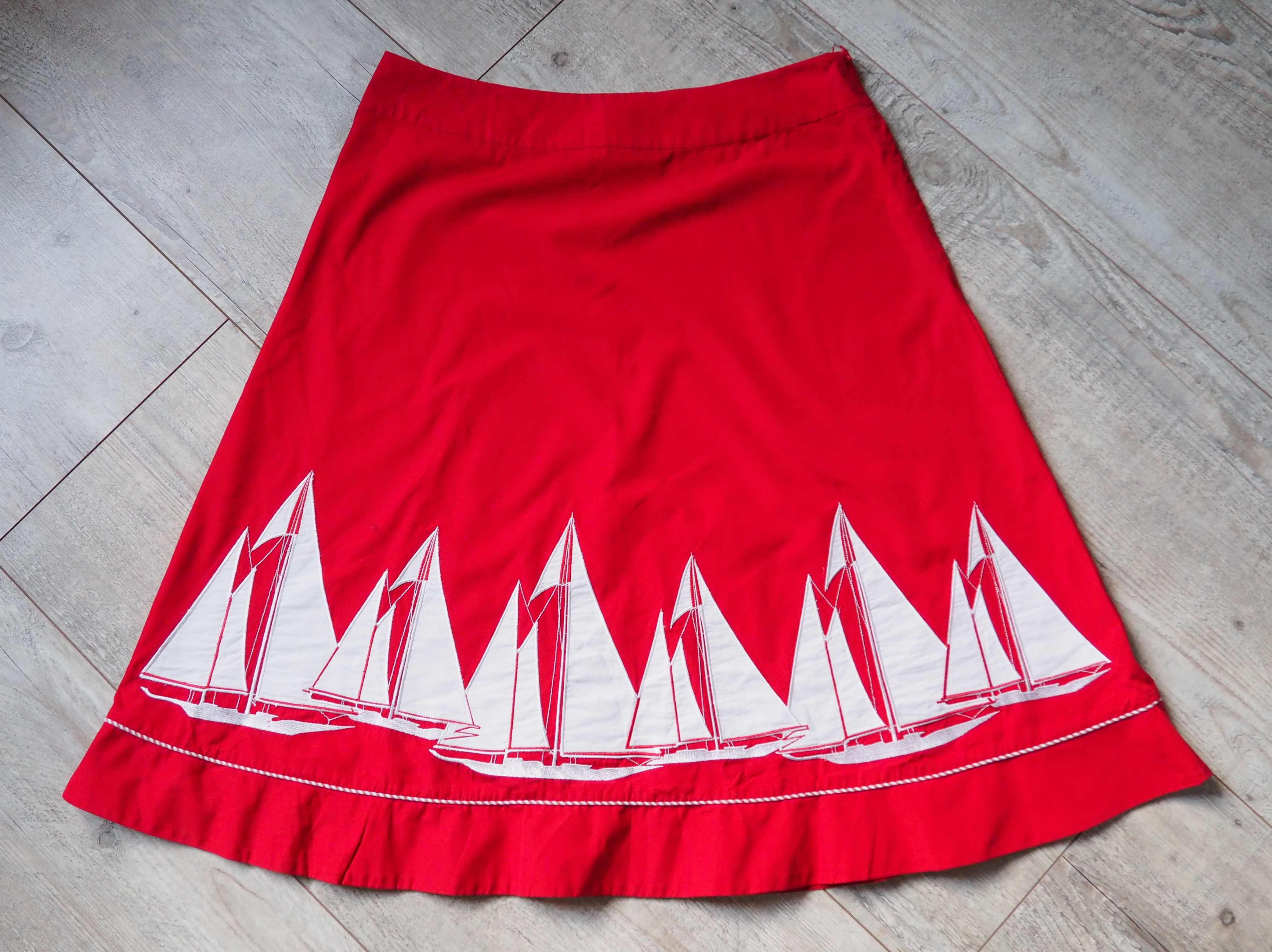 LIZ CLAIBORNE_Sail Boat skirt_Vintage_40