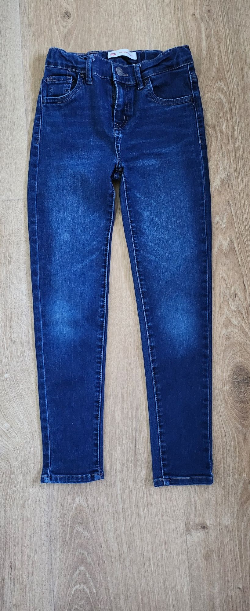 Spodnie jeansowe jeans rurki Levi's 710 rozmiar 128