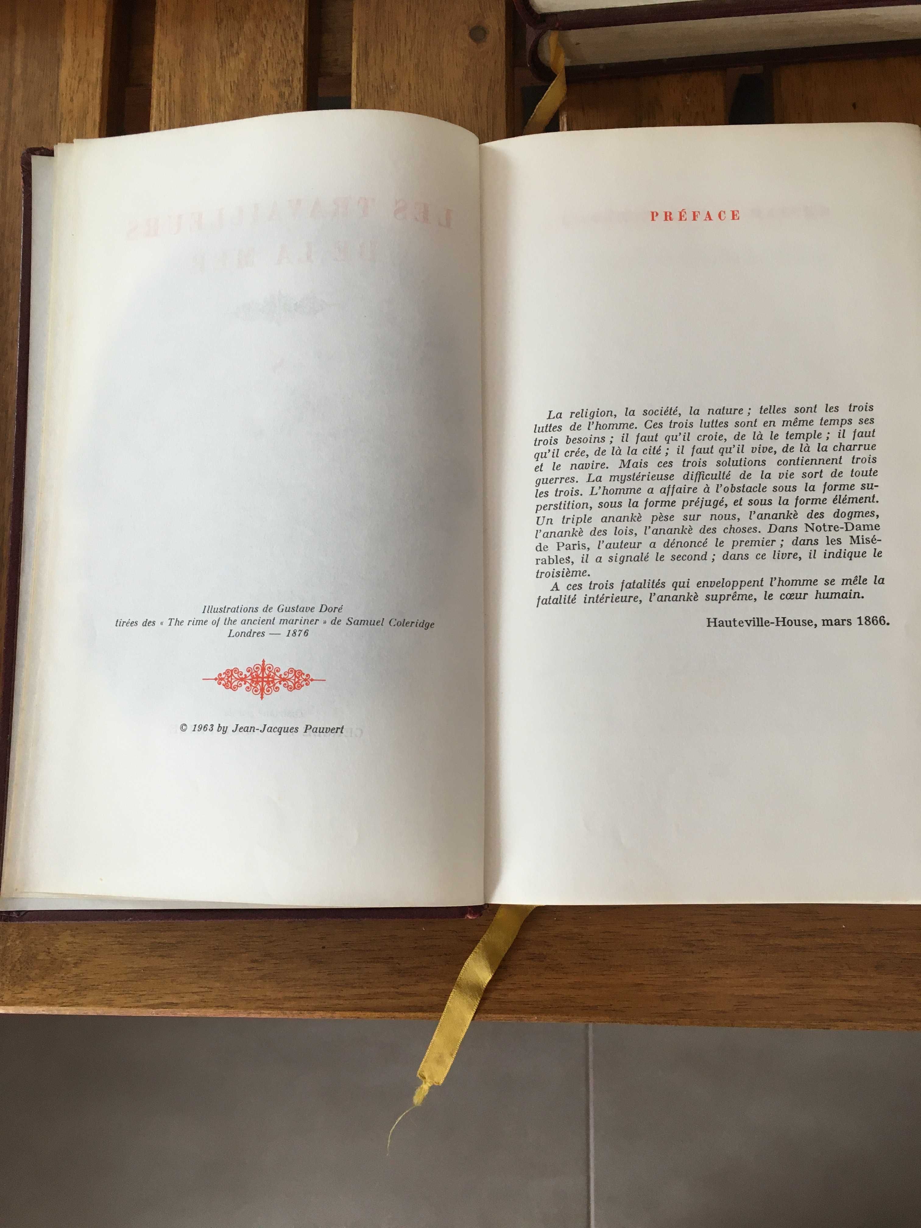 Livros antigos do Victor Hugo em francês