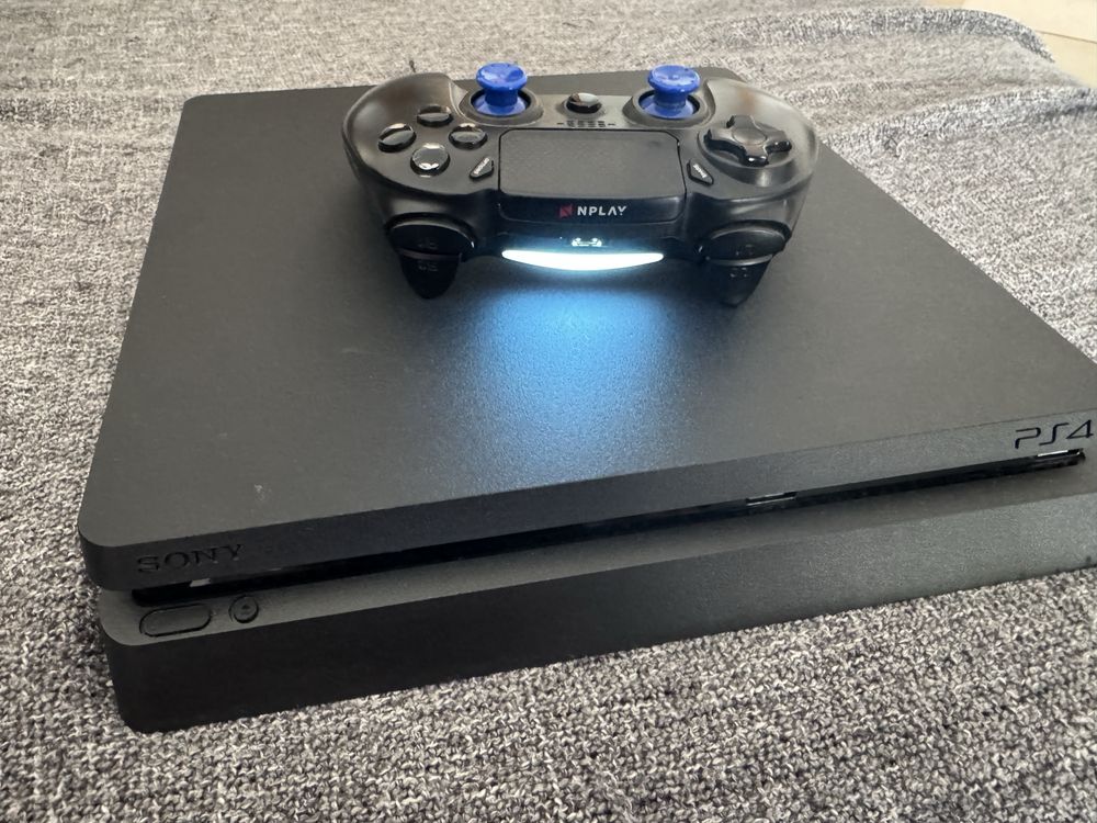 PS4 1TB + 8 jogos originais + caixa | Excelente estado