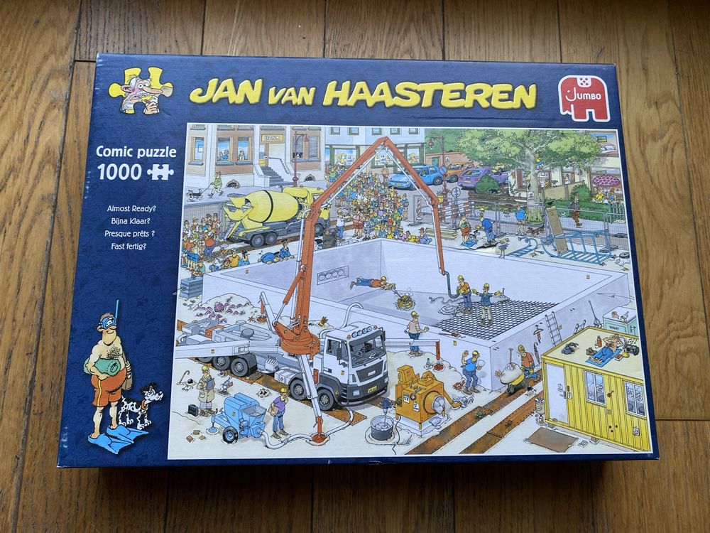 Puzzle Jan van Haasteren 1000 el. Plac budowy