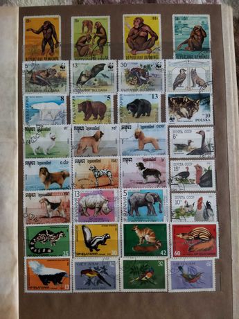 Продам коллекцию почтовых марок СССР и разных стран