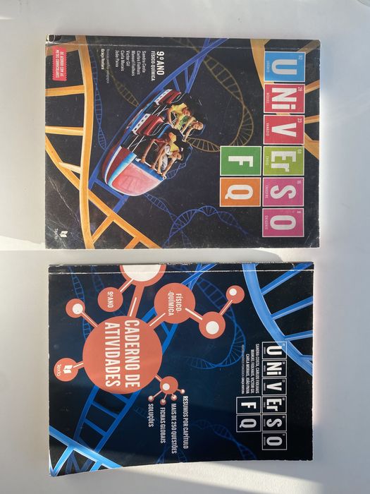 Manual e caderno de atividades Físico-química “Universo FQ” 9 ano