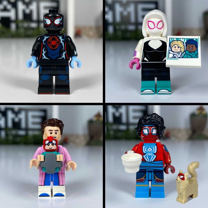 LEGO мініфігурки серії SpiderMan Across SpiderVerse Miles Gwen Новий