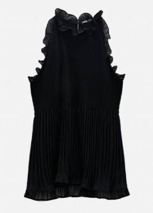 Блуза топ з рюшами Zara р.L