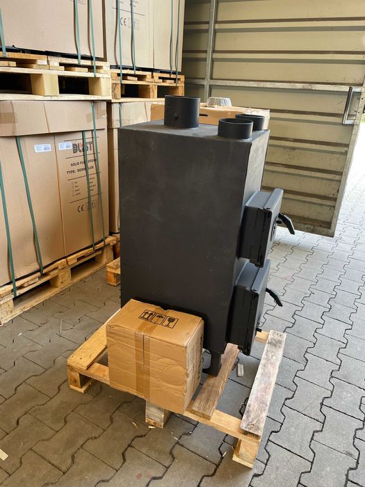 Piec nadmuchowy PN1 HIGHER 15KW z nadmuchem ECODESIGN Klasa A na hale