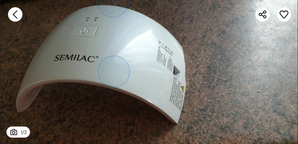 Lampa led do tipsów paznokci