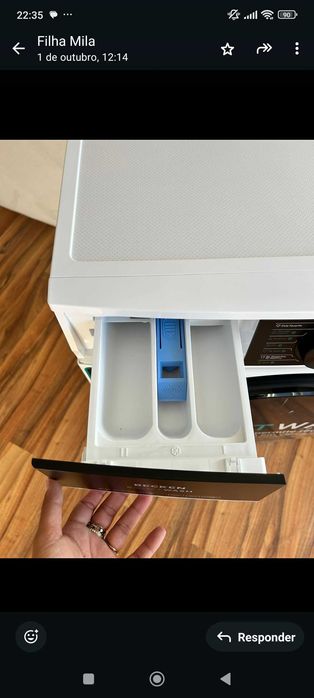 Máquina de lavar roupa  Nova