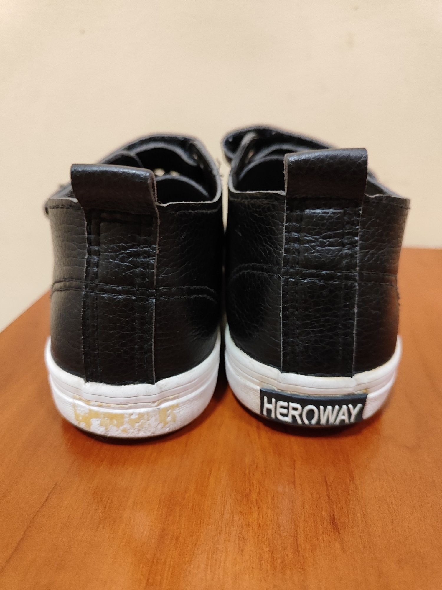 Кеды кожаные Heroway