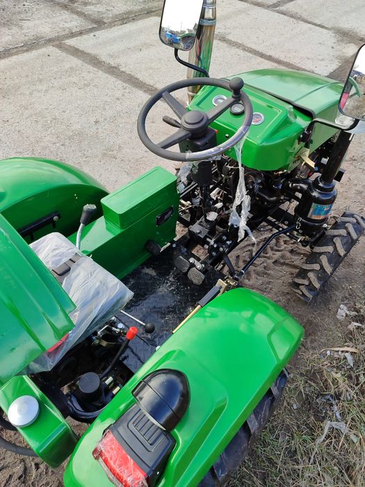 Трактор Кентавр 200В усиленный с фрезой и плугом в подарок