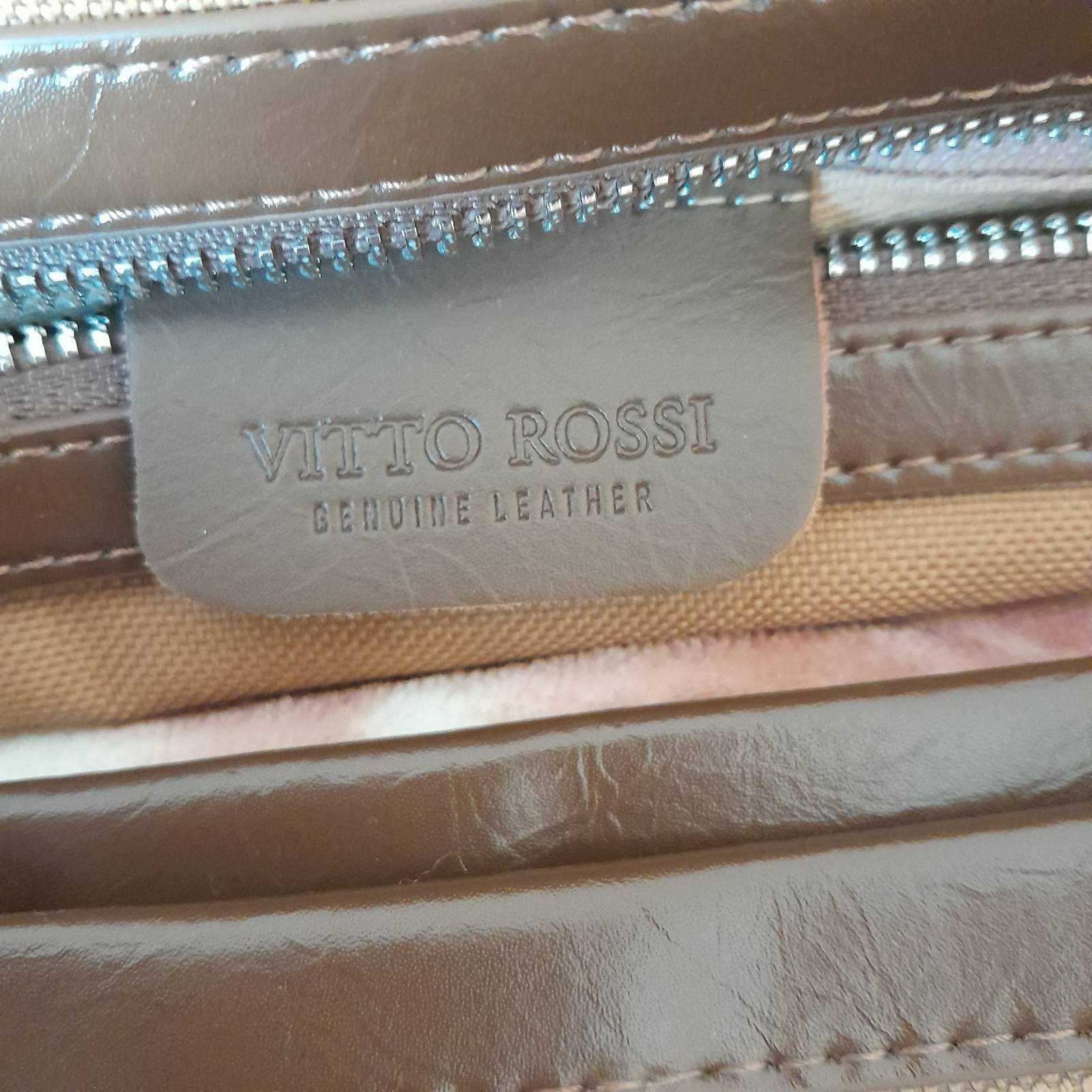 Сумка шоппер VIto Rossi натуральная кожа