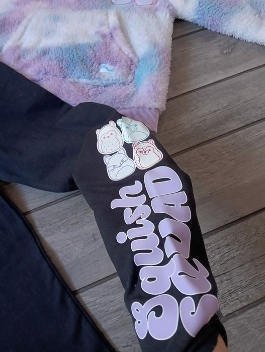 Kompl dresowy Squishmallows, bluza i legginsy, dres, 134-140 cm, 9-10