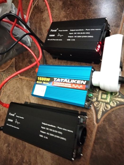 Інвертор інвертор tataliken Foval 2600 чиста синусоїда pure sine wave