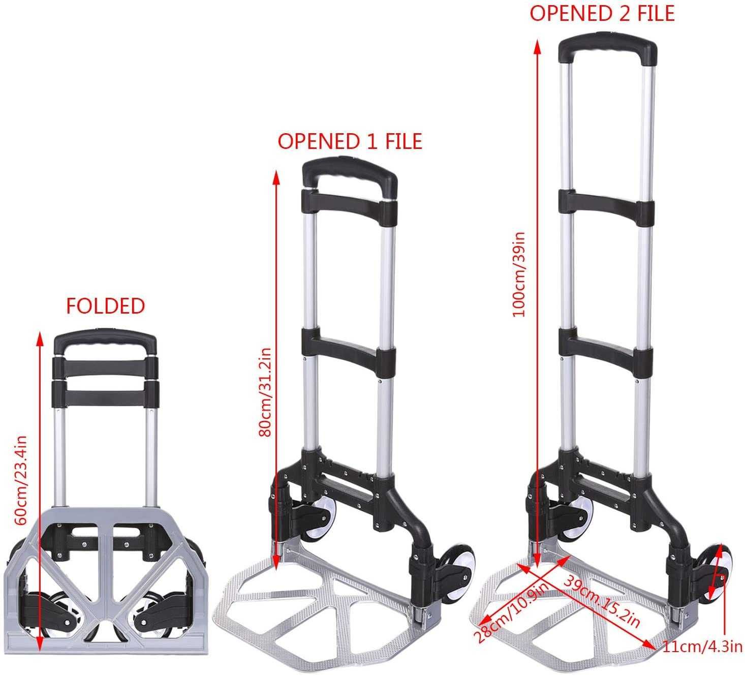 wózek transportowy na zakupy 70kg