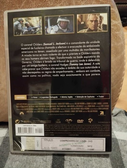 DVD - Compromisso de Honra