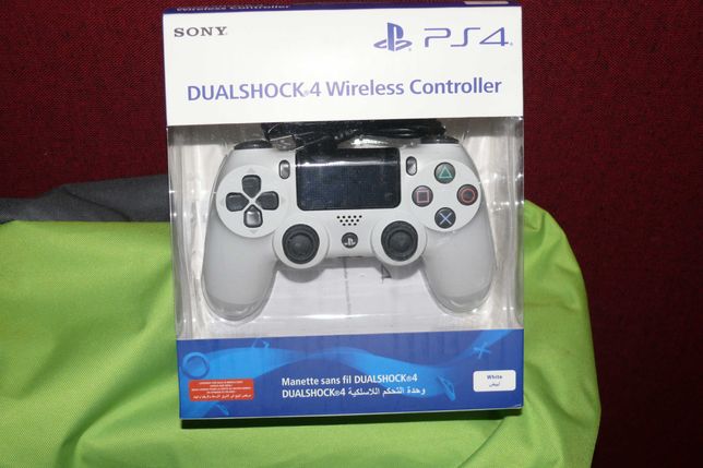 Comando Sony DualShock 4 Branco PS4 -Novo
