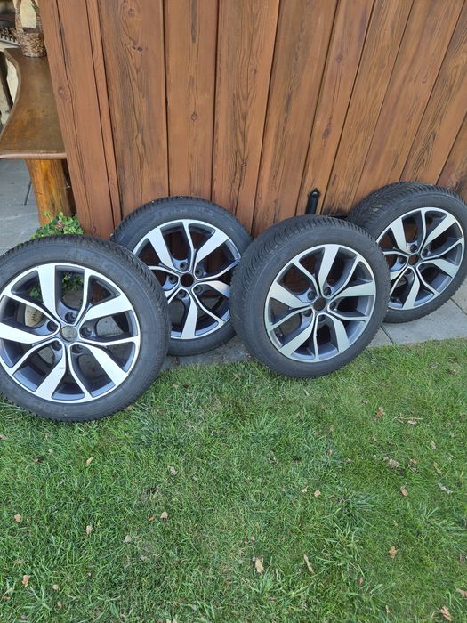 Alu felgi, opony zimowe renault megane IV