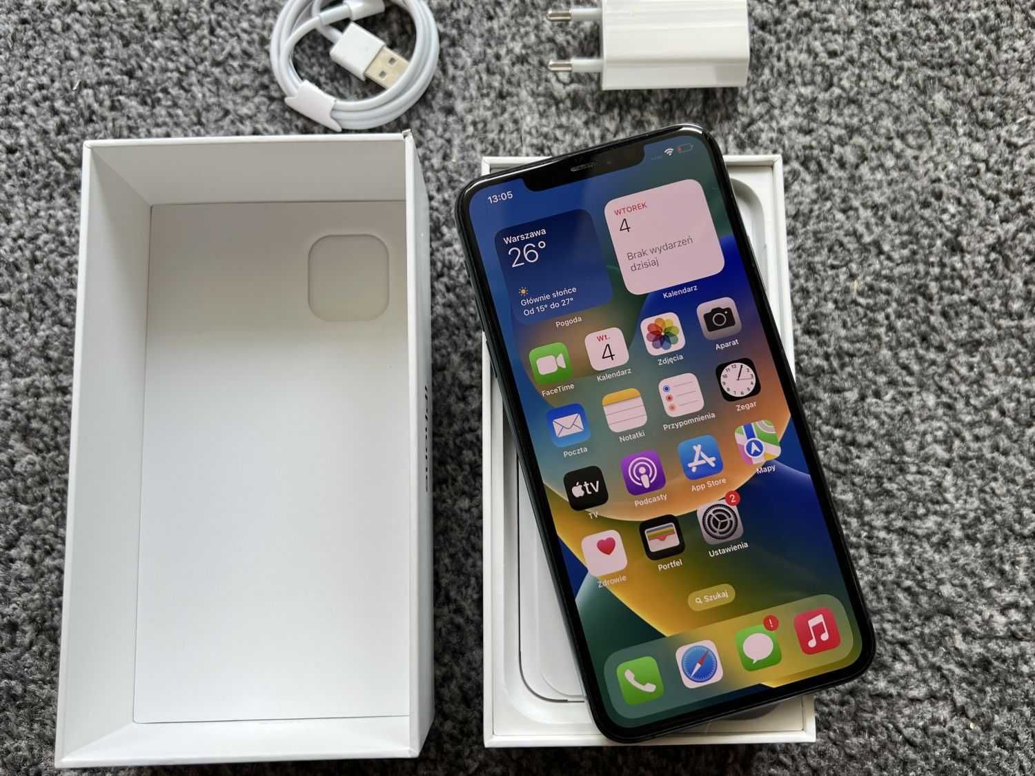 iPhone 11 Pro Max 64GB SPACE GREY SZARY Grafitowy Bateria 96%