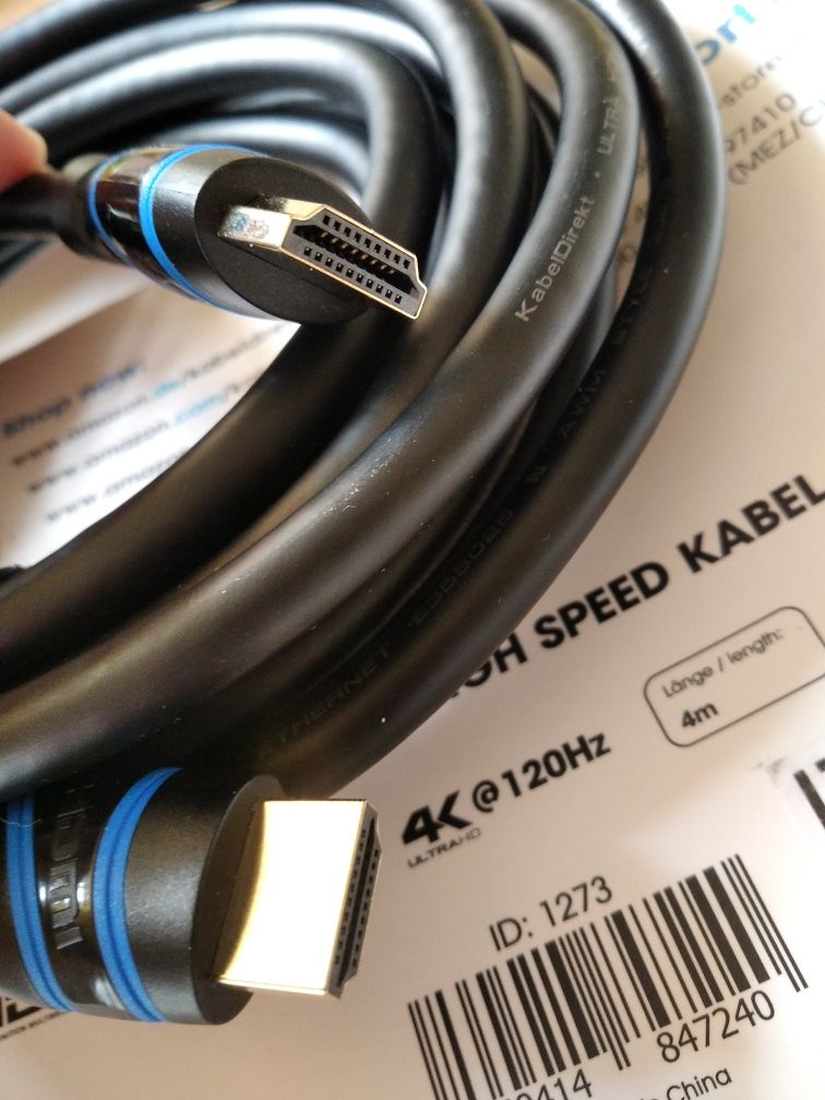 HDMI-кабель Ultra High Speed HDMI высокоскоростной 4м