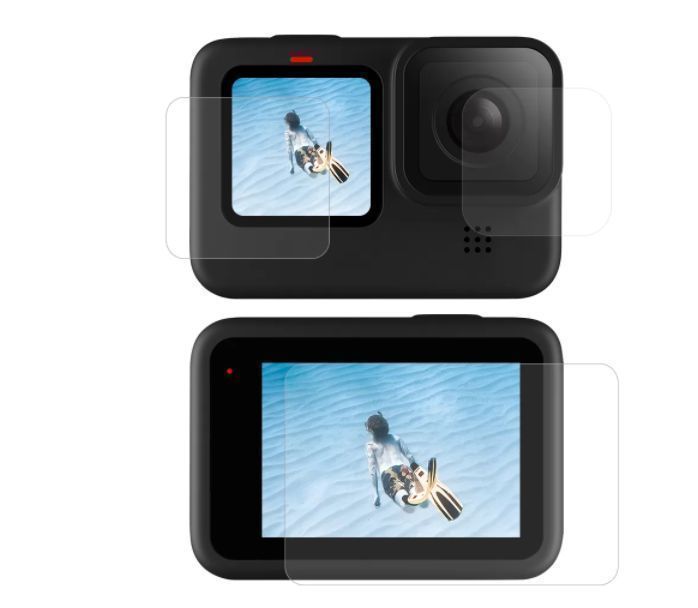 Szkło Hartowane Telesin Na Ekran I Obiektyw Do Gopro Hero 12 / 11 / 10