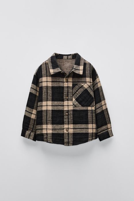 Рубашка Zara для хлопчика розмір 116 см