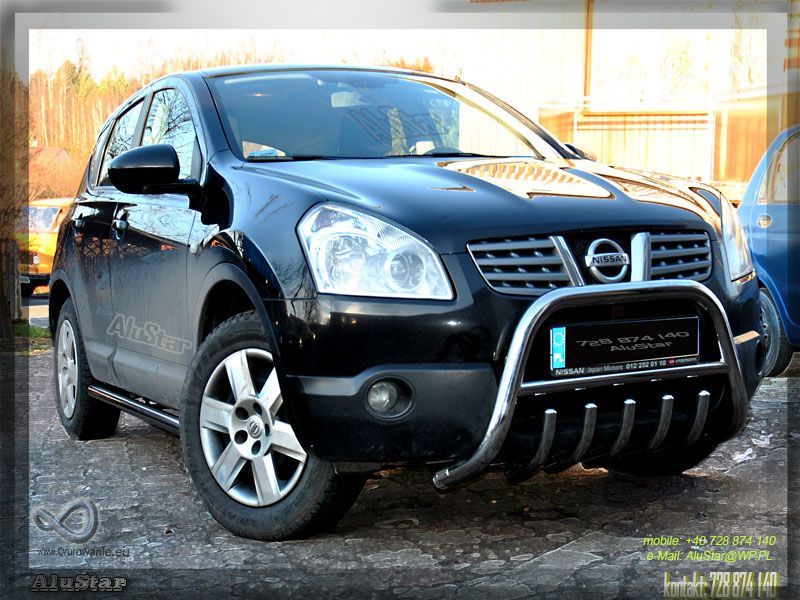 Nissan Qashqai Orurowanie Podesty