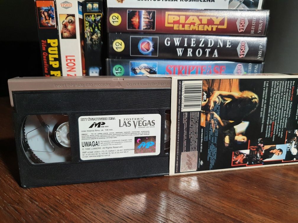 Zostawić Las Vegas film na kasecie video VHS