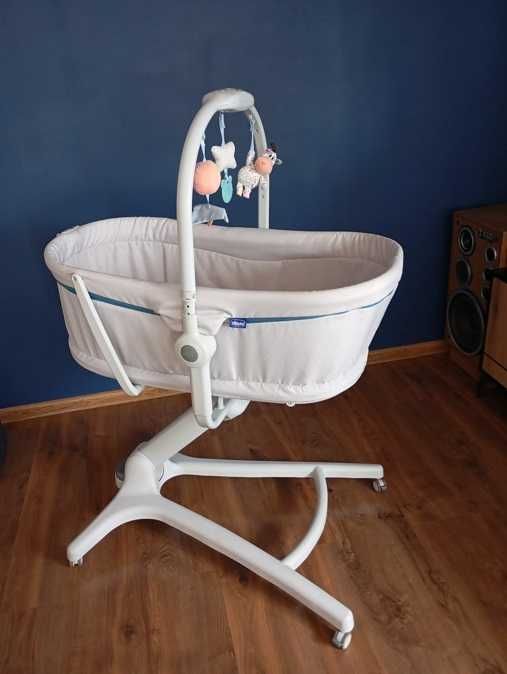 Chicco Baby Hug 4w1 łóżeczko, łóżeczko przenośne, leżaczek, krzesełko