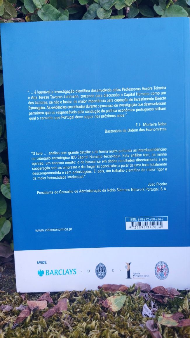 Livro "Investimento Direto Estrangeiro, Capital Humano e Inovação"