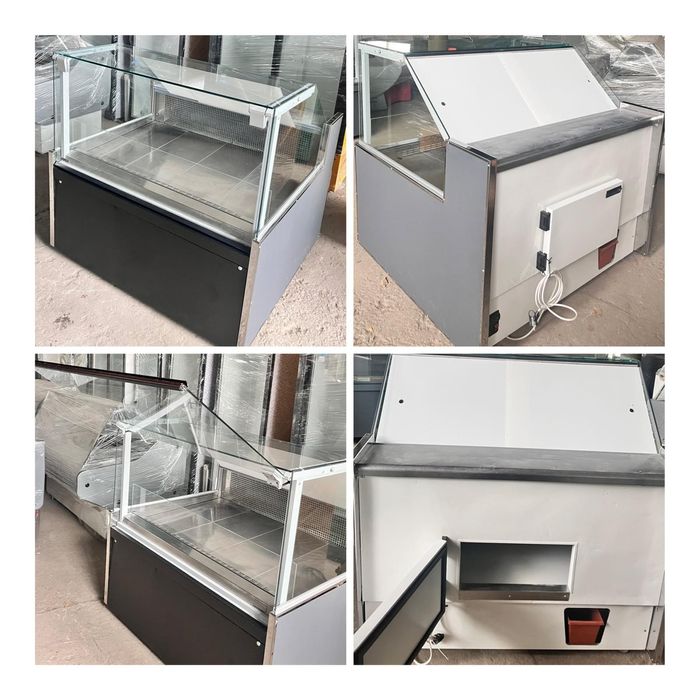 Вітрини-Куб 1.1м-2.5м універсальні/  холодильні/низькотемпературні