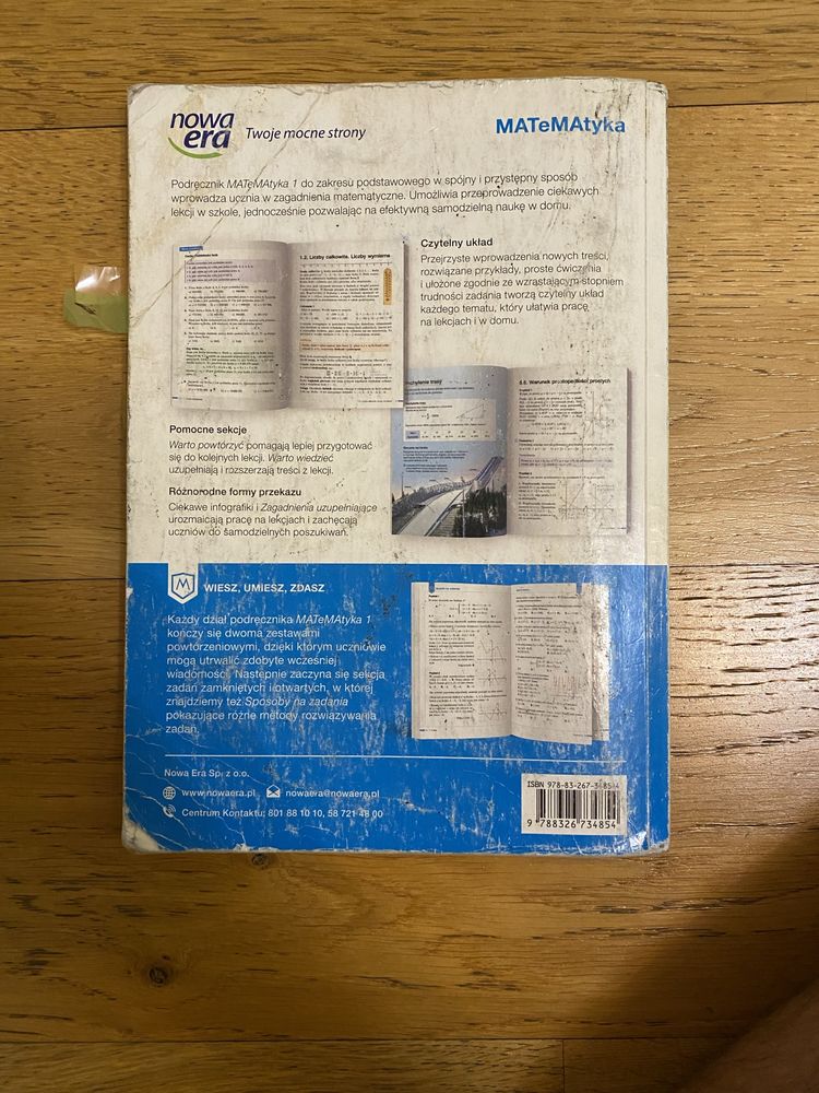 Matematyka podręcznik do klasy 1 liceum
