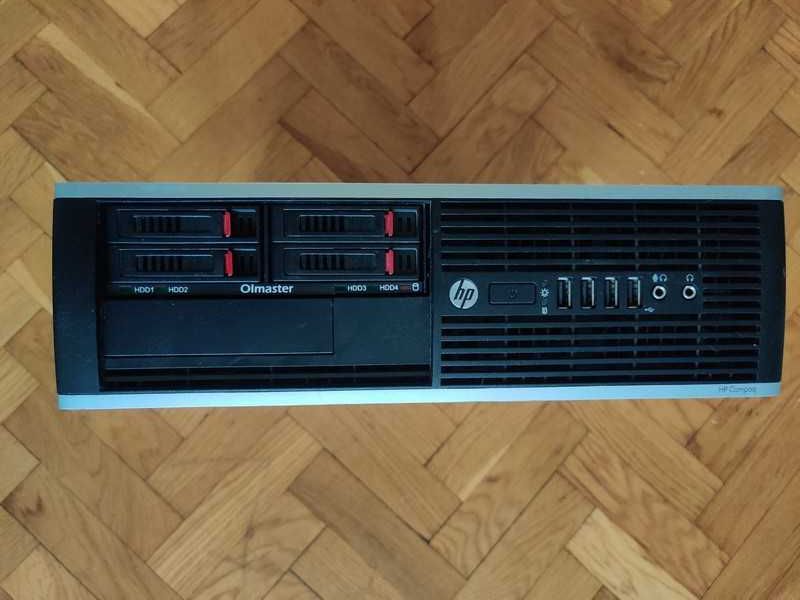 Продам HP Compaq 6300 SFF + 4хSSD bay + PCIe card