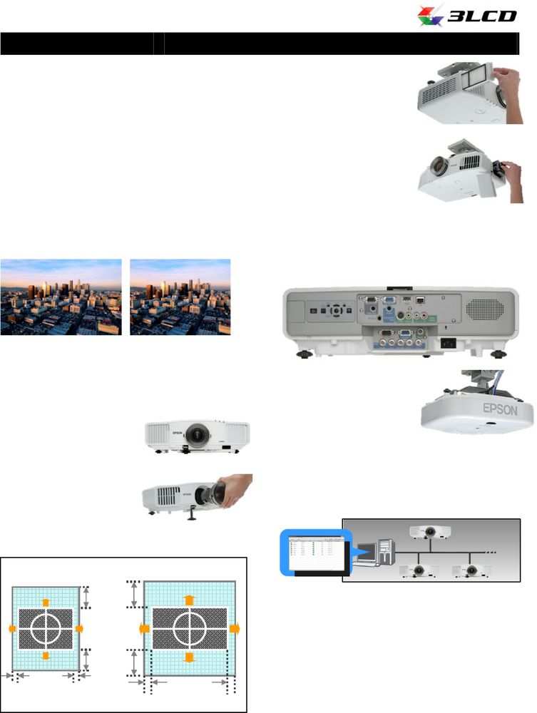 Epson EB-G5200W Projektor LCD H298B
