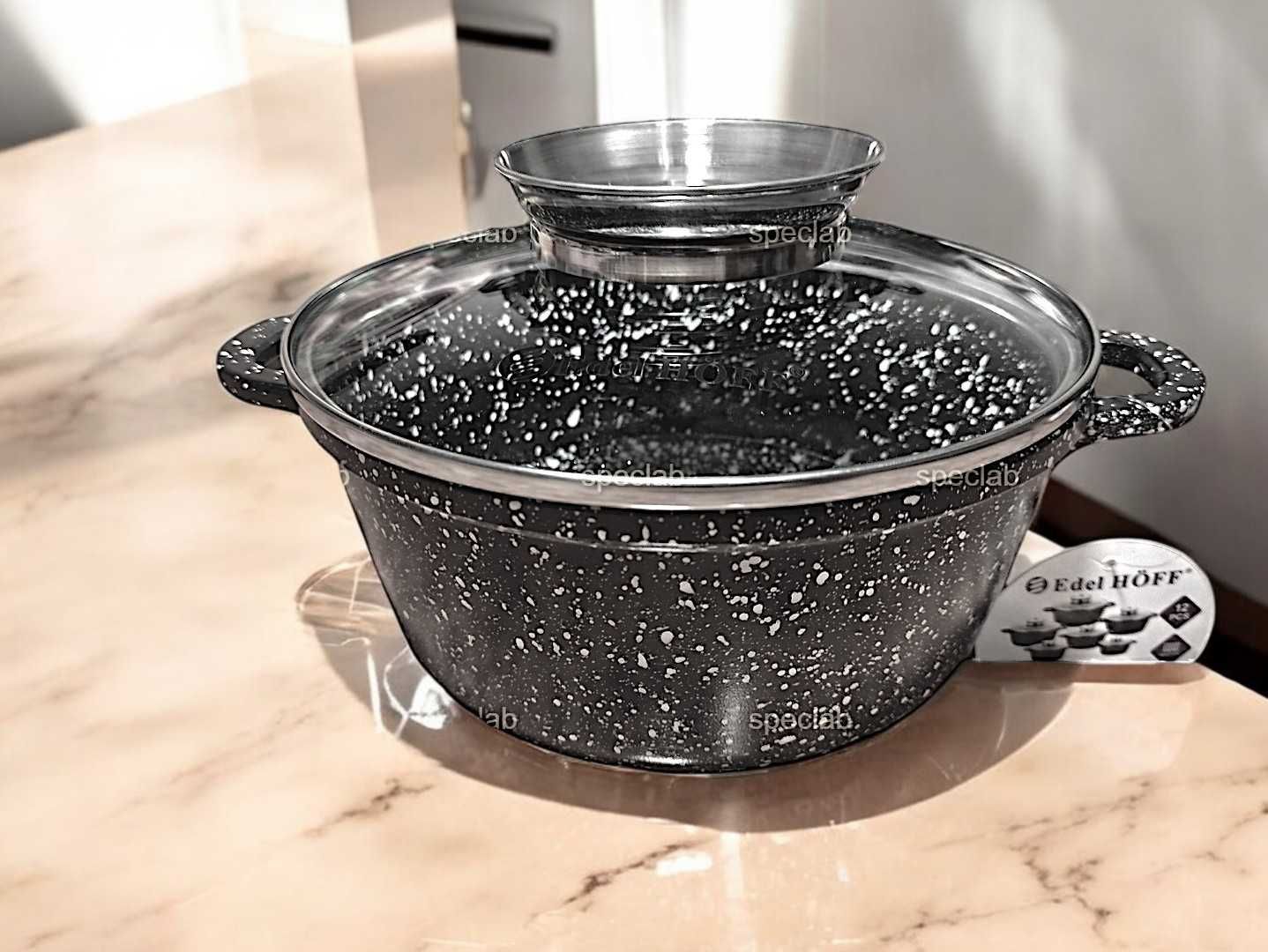 Zestaw garnków EH-7717 Gaz, indukcja, piekarnik, zmywarka