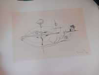 Serigrafia de Paulo Mendes da Rocha. Numerada e assinada pelo autor.