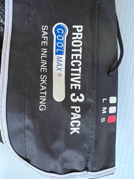 Proteções para joelhos, mãos e cotovelos