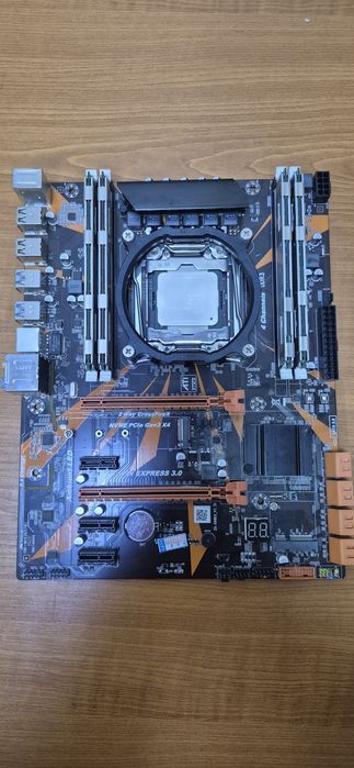 Комплект материнская плата ZX-X99D3 DDR3 LGA 2011v3 + Xeon E5-2678V3