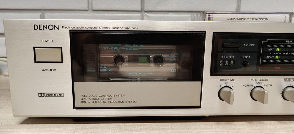 Magnetofon deck DENON RD-M07. Po serwisie