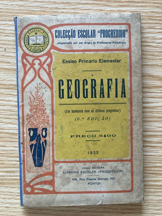 Livro clássico de Geografia