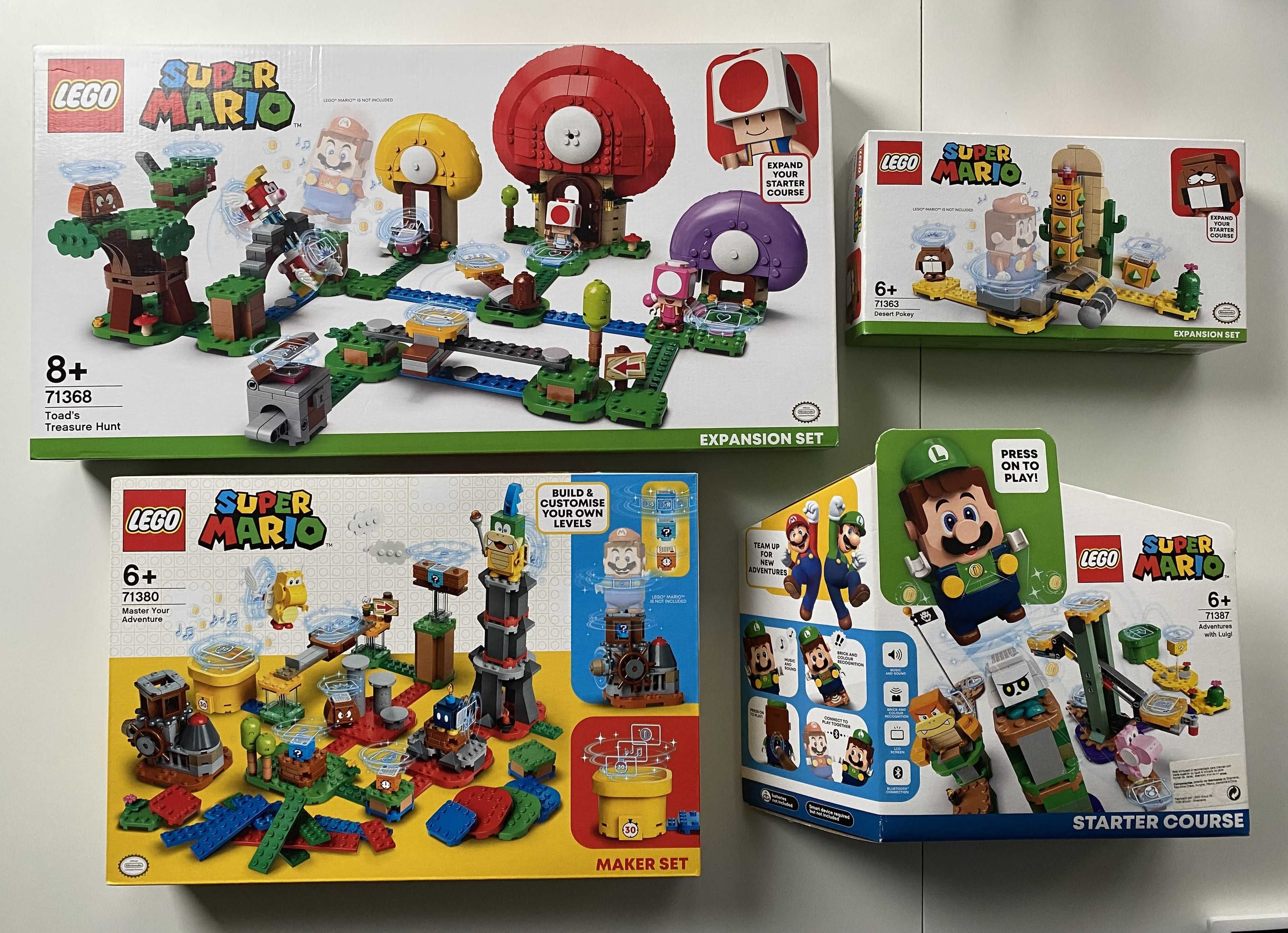 LEGO Super Mario 71363, 71368, 71380, 71387, 71389