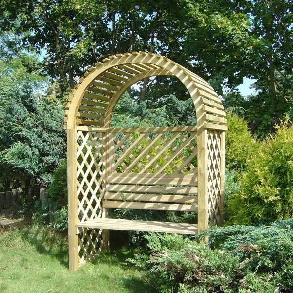 Pergola drewniana ogrodowa Charlotte 134 x 80 cm